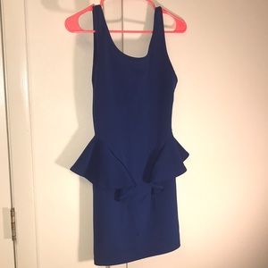 Body Central Royal Blue Bodycon Dress